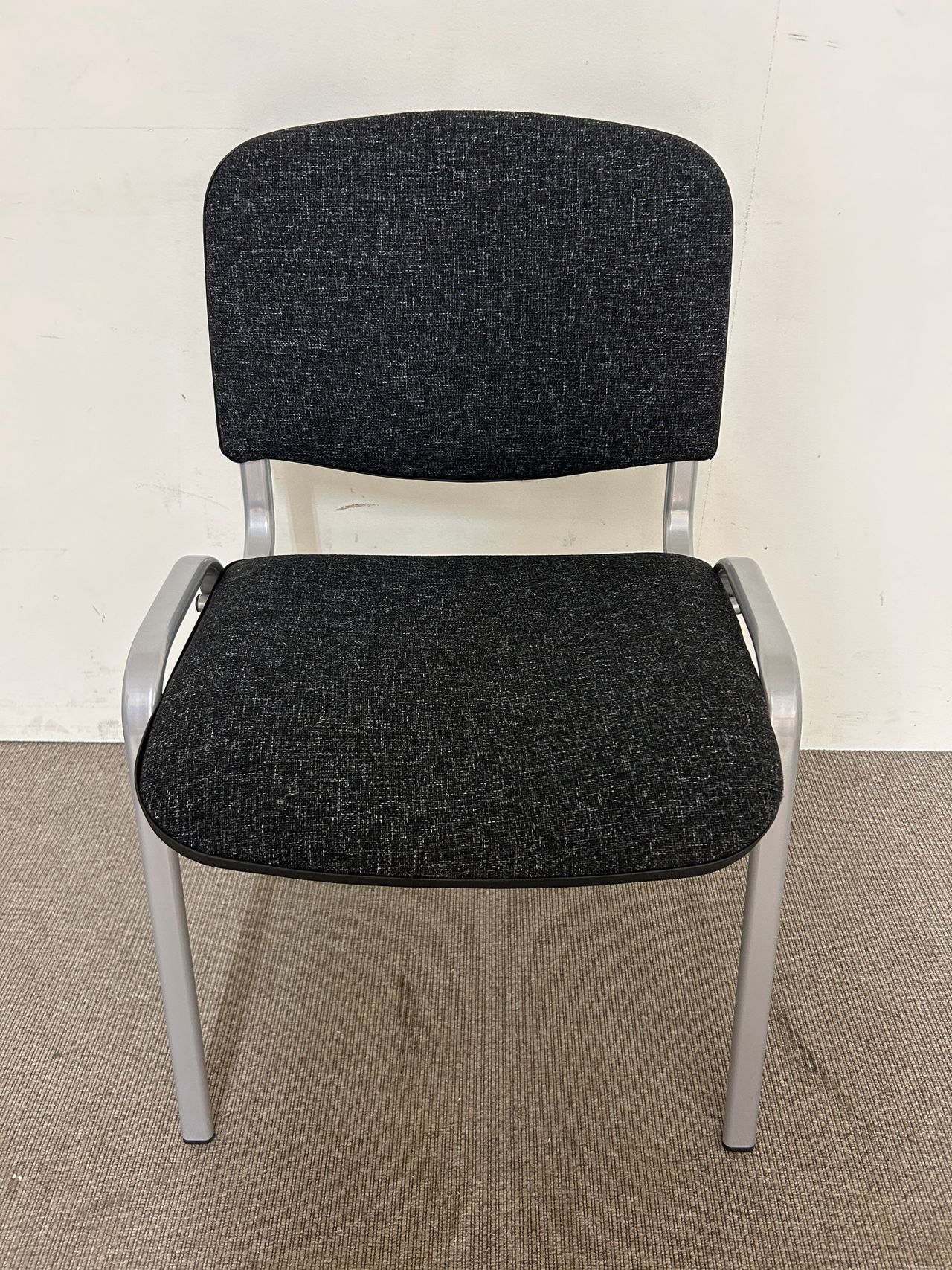 TILBUD PÅ 400 stk Casper/ISO konferansestol - møtestol - m/sortmelert stoff - Bilde 2