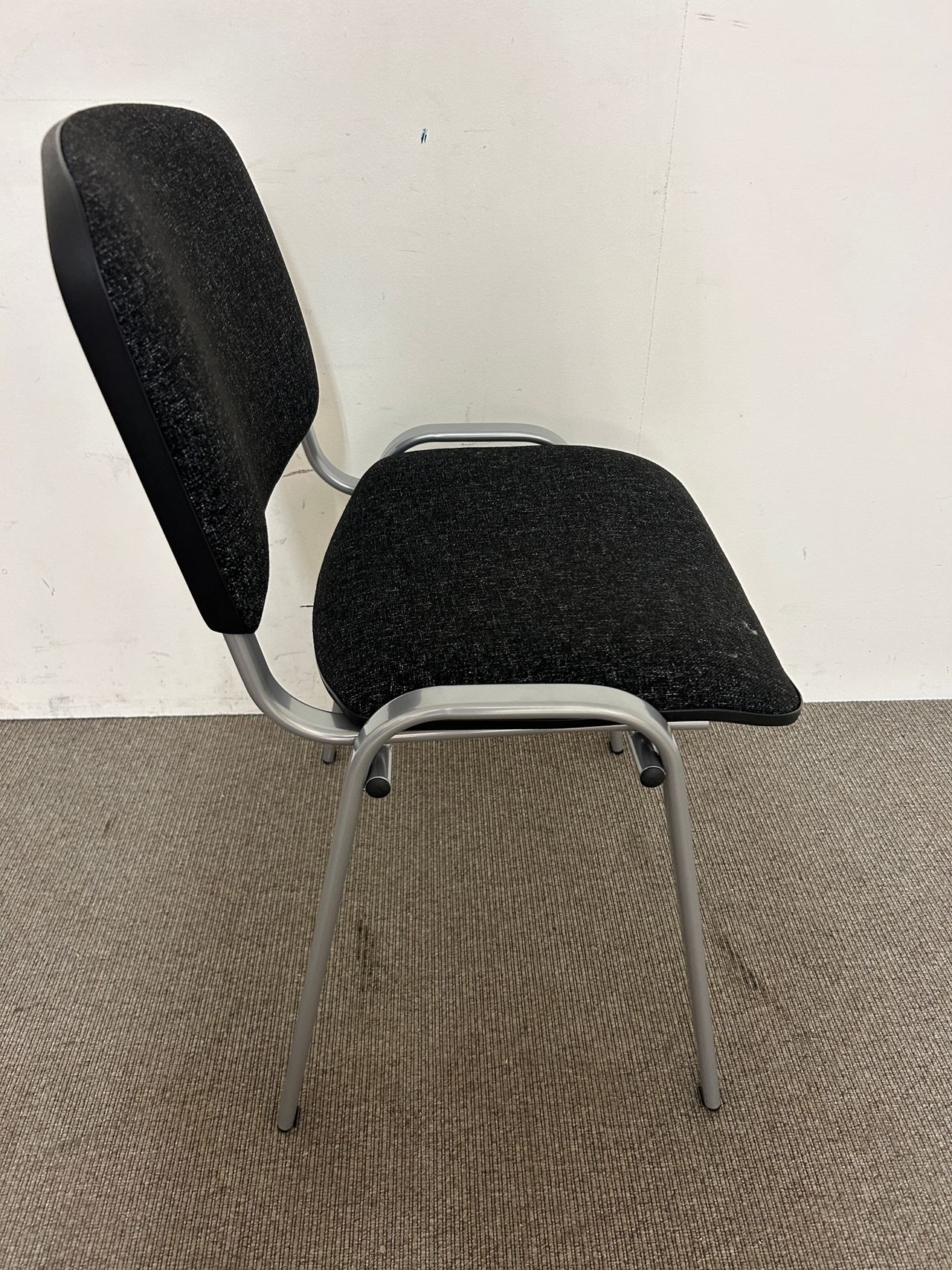 TILBUD PÅ 400 stk Casper/ISO konferansestol - møtestol - m/sortmelert stoff - Bilde 3
