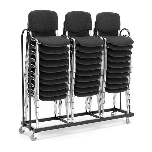 TILBUD PÅ 400 stk Casper/ISO konferansestol - møtestol - m/sortmelert stoff - Bilde 9